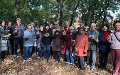 Visite costumée groupe scolaire
