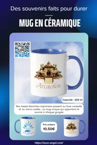 Mug céramique ANGEL Arcachon