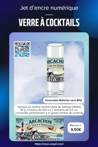 Verre à cocktails ANGEL Arcachon